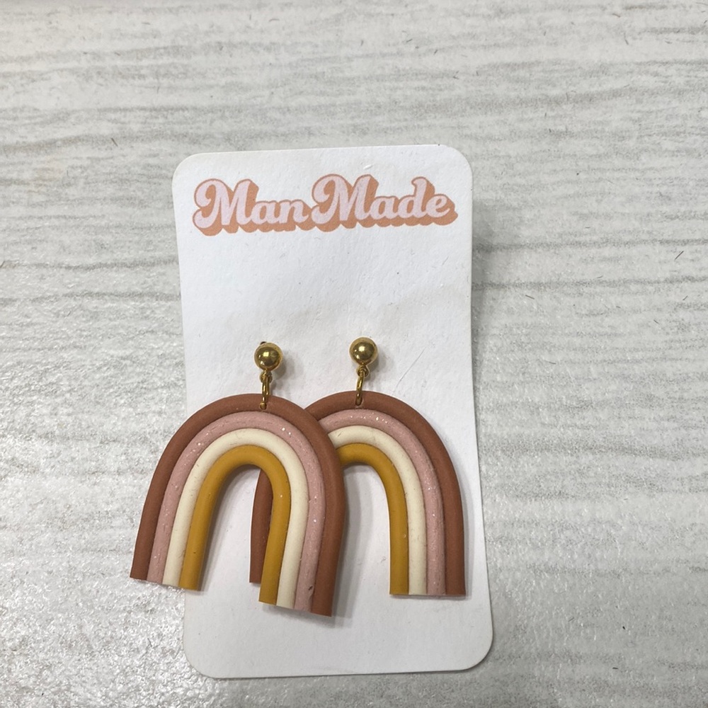 Rainbow earrings